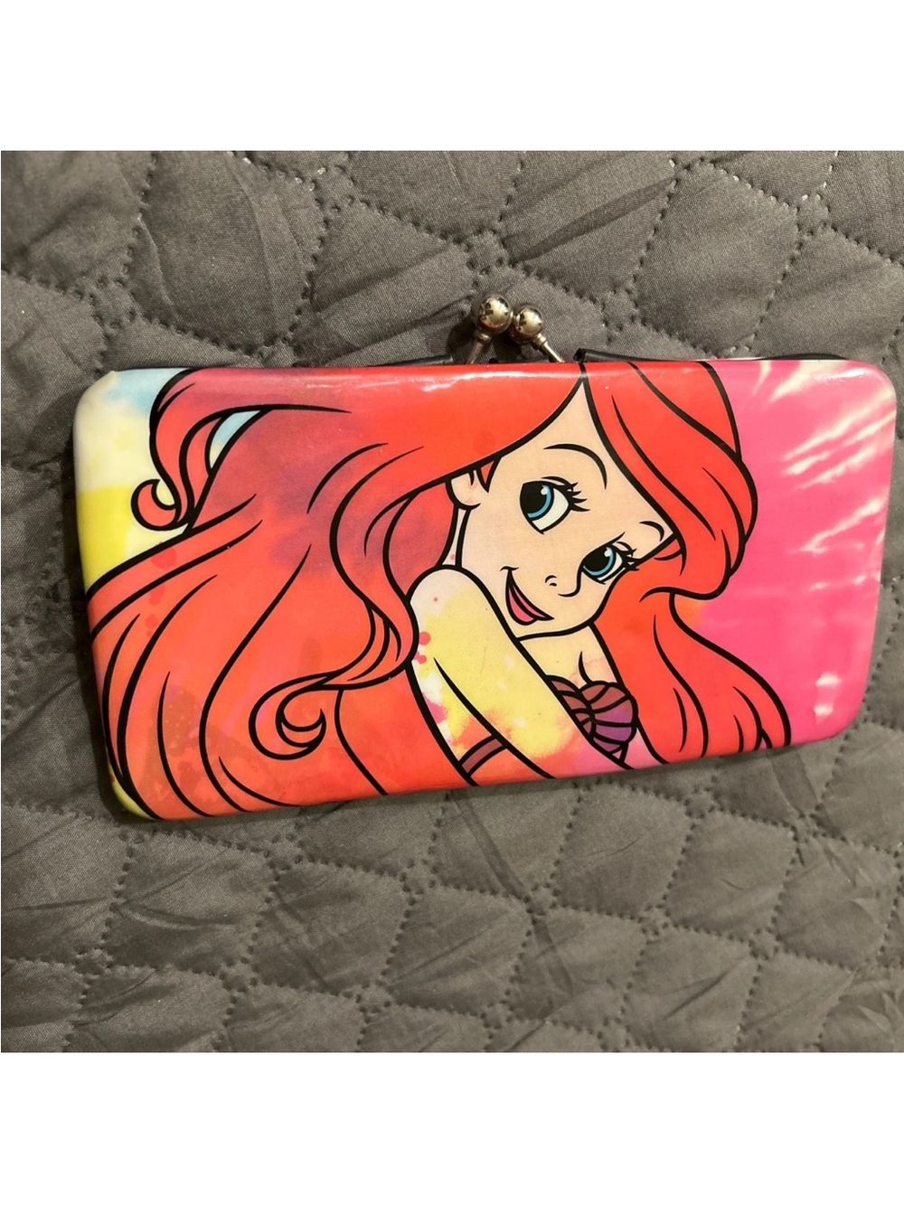 Disney Ariel Kiss-Lock Clutch in Pink and Coral